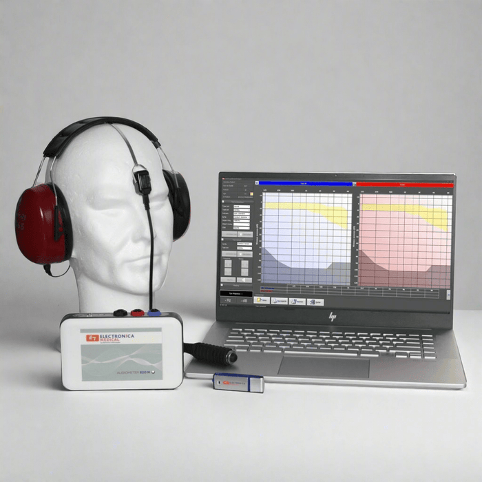 PC Audiometer 820M met lucht en been begeleiding