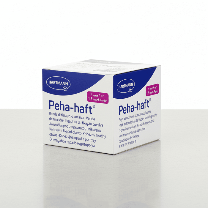 Peha - haft - Latexvrije Fixatiezwachtel - Wit - 4cm x 4m - KS Medical Group