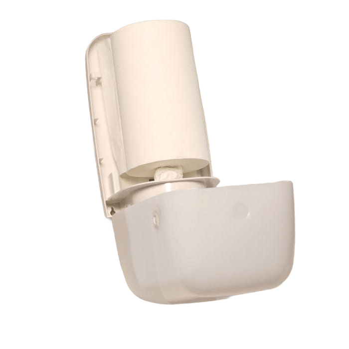 Europroducts Mini Poetsrol Dispenser Wit – Compacte wandhouder voor mini poetsrollen