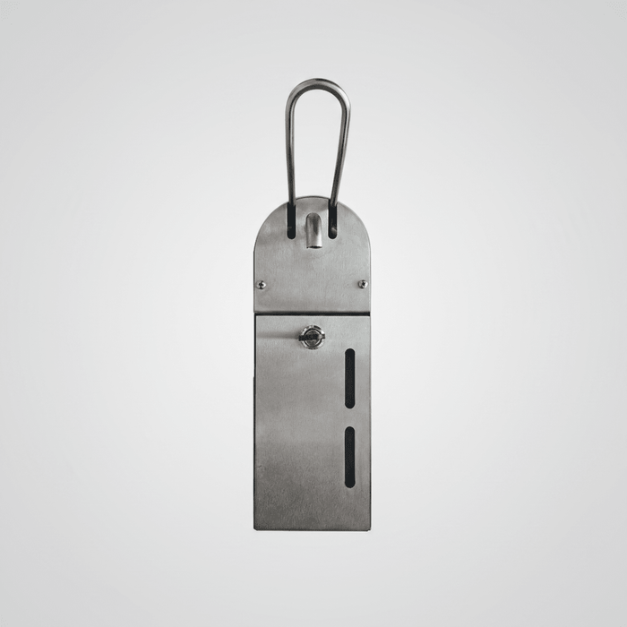 Robuuste RVS wanddispenser, elleboogbediening met slotbeveiliging - KS Medical Group