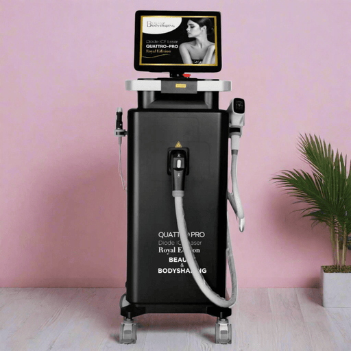 Royal Edition Diode ICE Laser Quattro-PRO 2025 – Ontharingslaser. De nieuwe standaard in permanente ontharing de kracht van 4 golflengtes in één