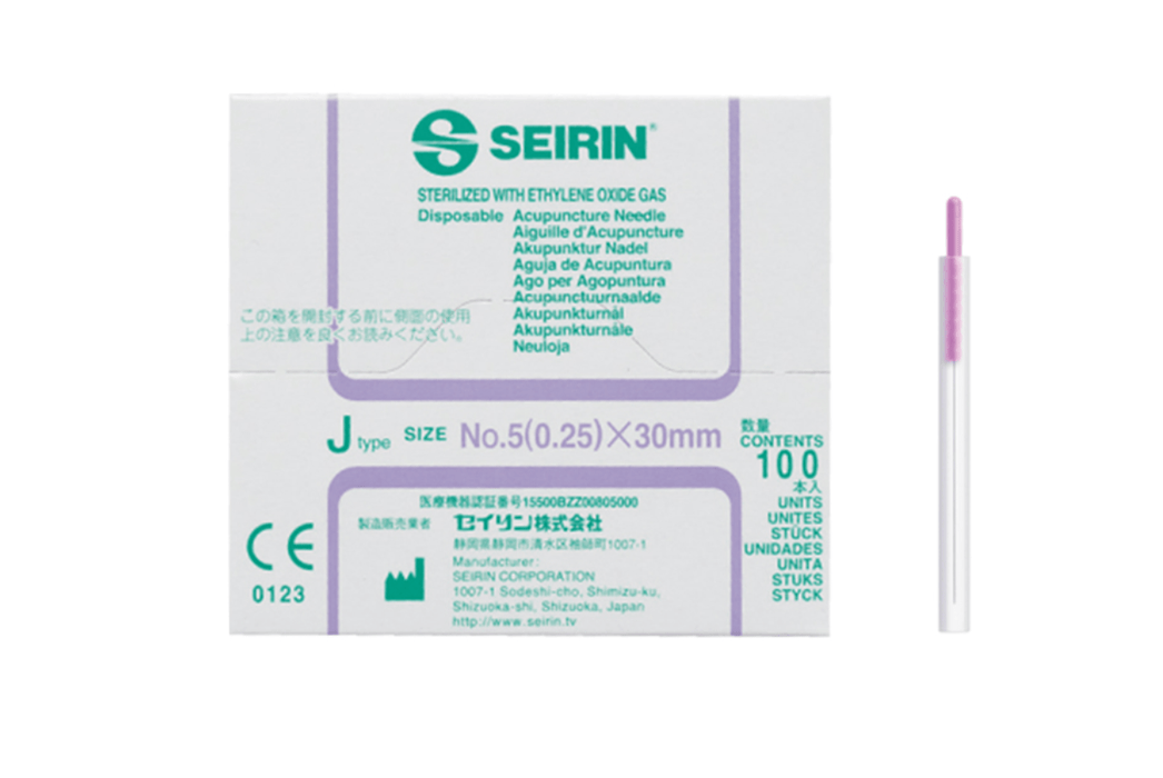 Seirin J type naalden - diverse maten