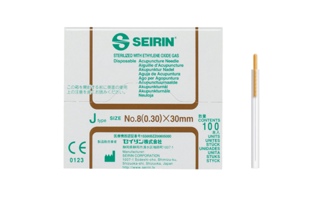 Seirin J type naalden - diverse maten