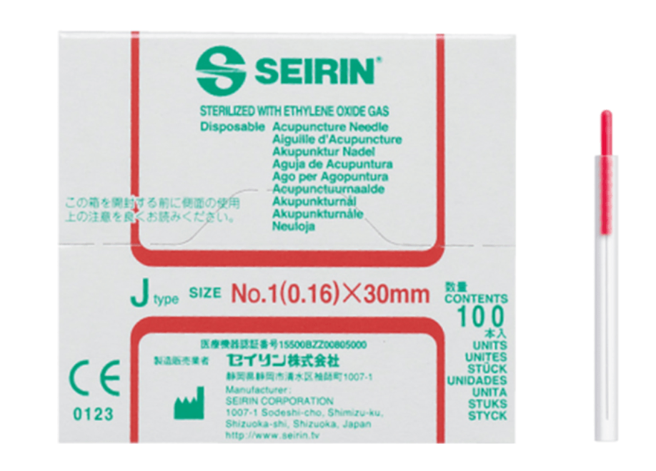 Seirin J type naalden - diverse maten