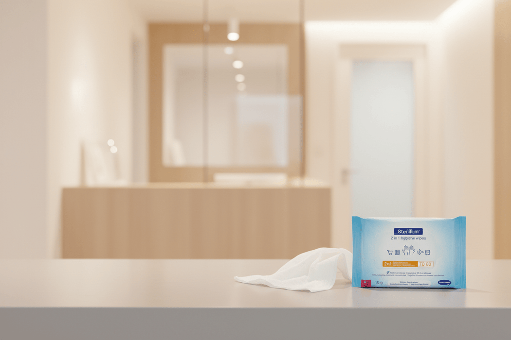Sterillium 2 in 1 hygiënedoekjes - Handdesinfectie en reiniging - KS Medical Group