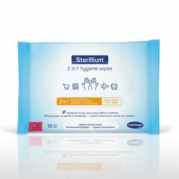 Sterillium 2 in 1 hygiënedoekjes - Handdesinfectie en reiniging - KS Medical Group