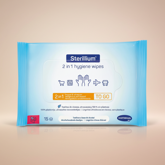 Sterillium 2 in 1 hygiënedoekjes - Handdesinfectie en reiniging