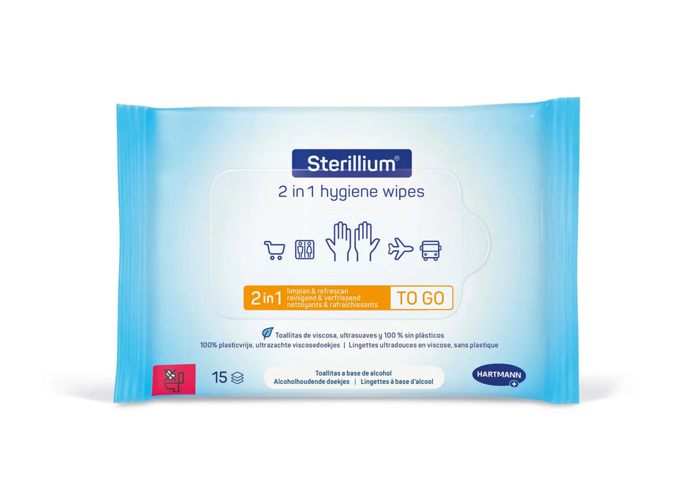 Sterillium 2 in 1 hygiënedoekjes - Handdesinfectie en reiniging - KS Medical Group