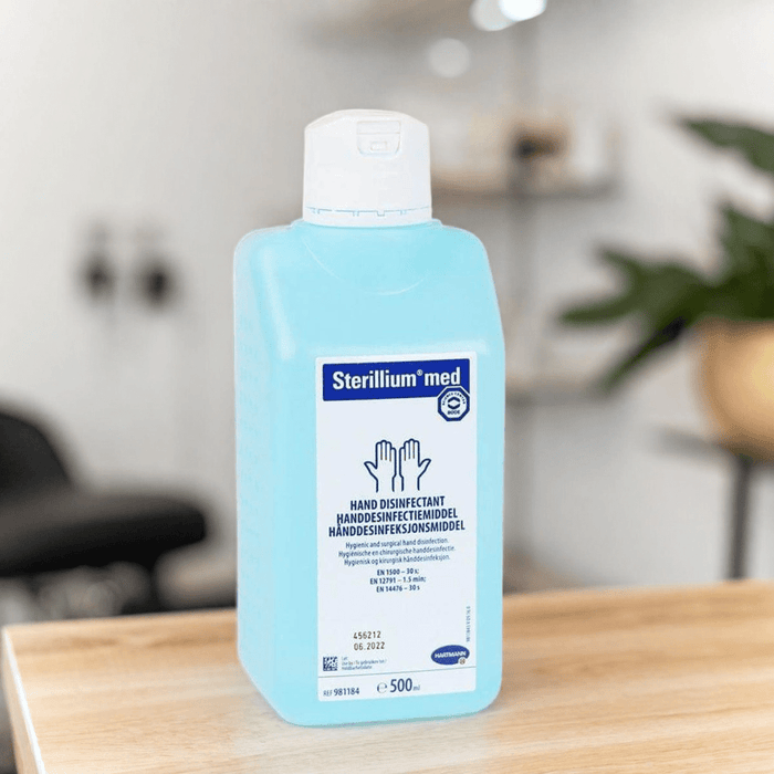 Sterillium MED Handdesinfectie - 500ml - Handdesinfectie kopen doe je bij KS Medical Group. Desinfectiemiddel voor de handen.