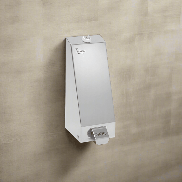Sterisol Dispenser - Stainless Steel - 0,7L - KS Medical Group