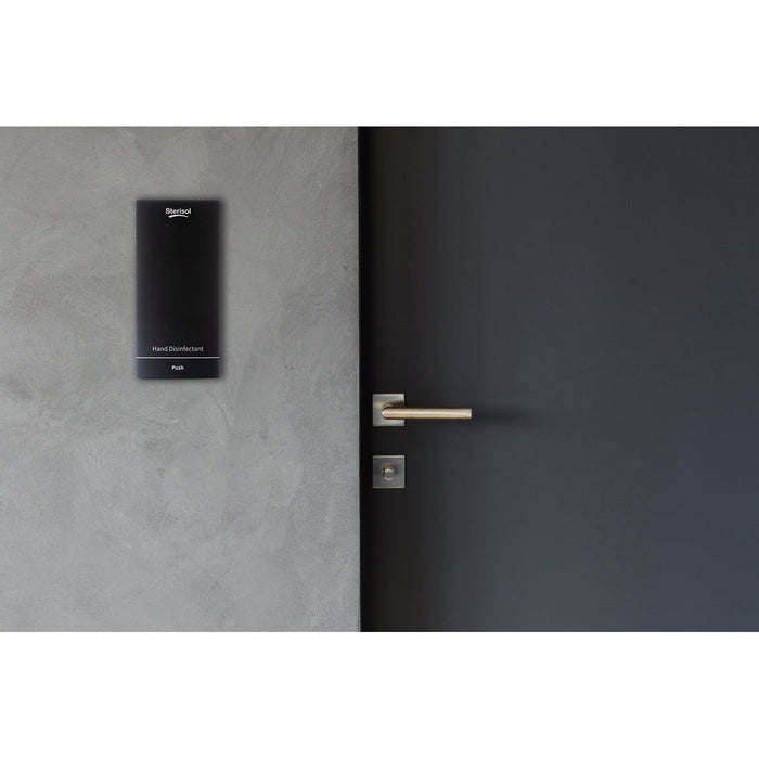 Sterisol Ecoline Dispenser Black Hand Desinfectie, Slim design