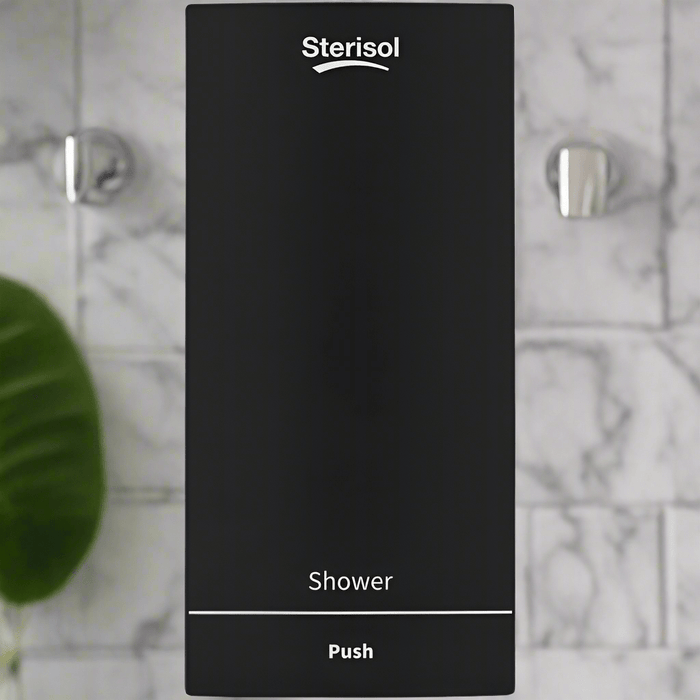 Sterisol Ecoline Dispenser - Shower - Black - 0,375L