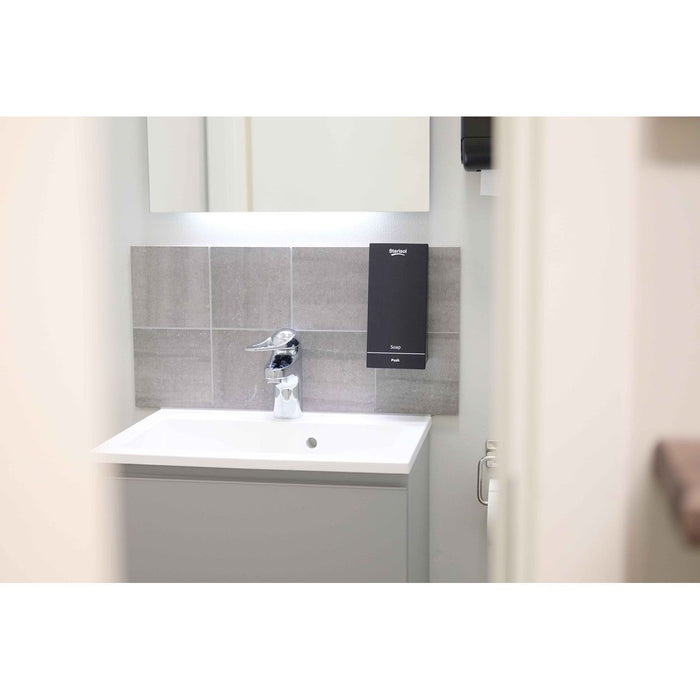 Sterisol Ecoline Dispenser - Soap - Zwart - Slim design