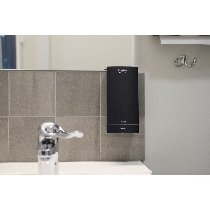 Sterisol Ecoline Dispenser - Soap - Zwart - Slim design