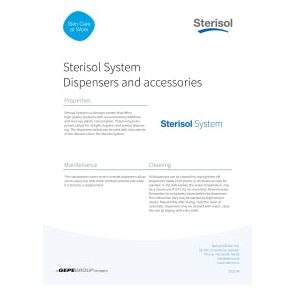 Sterisol Floor Stand dispenser 0,7 liter