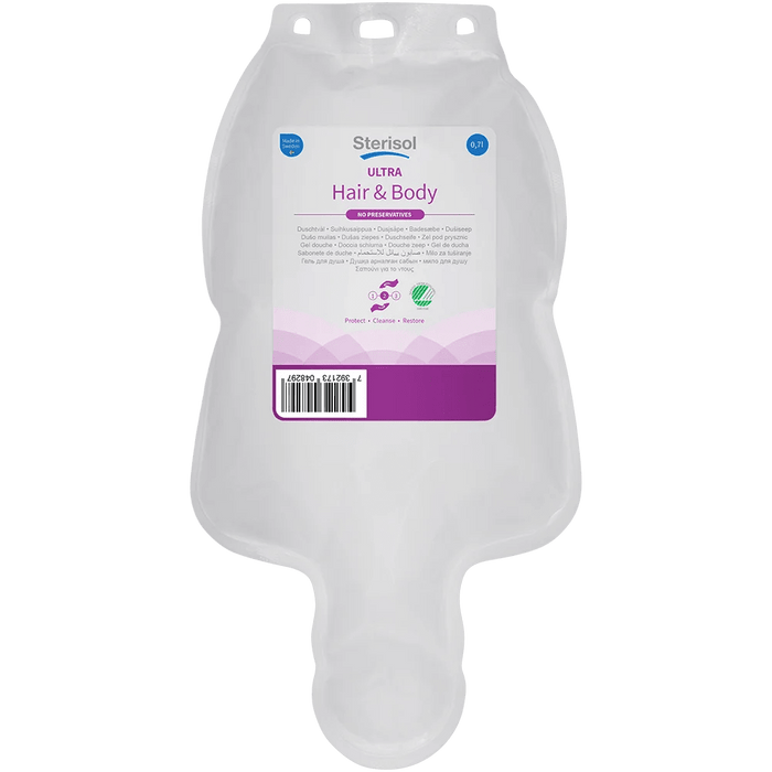 Sterisol ULTRA Hair & Body - 0,7L - Swan label - KS Medical Group