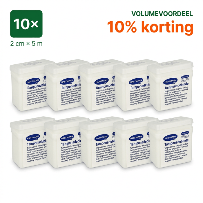 Tamponadezwachtel - 2cm × 5m - KS Medical Group