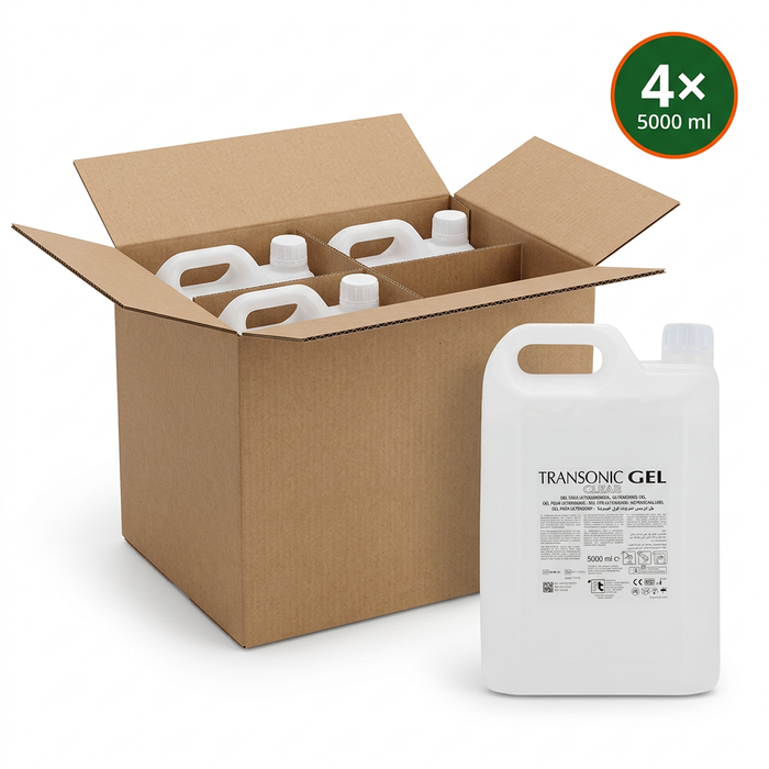 Transonic Clear multipack met open omdoos en vier harde containers
