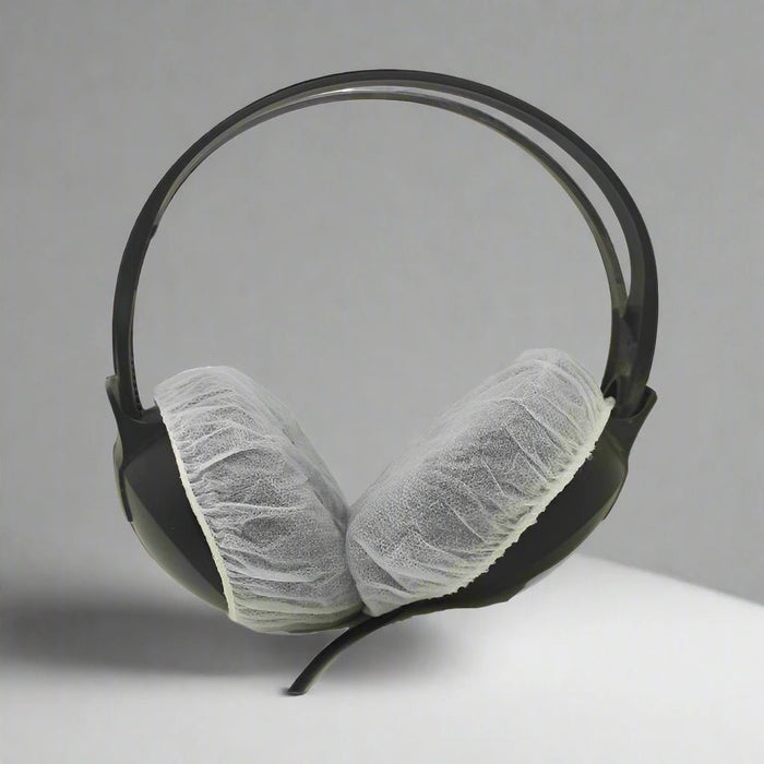 Universele Hoofdtelefoon Covers - Wit – Hygiënische bescherming voor audiometers