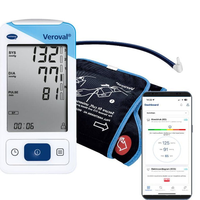 Veroval 2 in 1 - ECG en bovenarm bloeddrukmeter - KS Medical Group