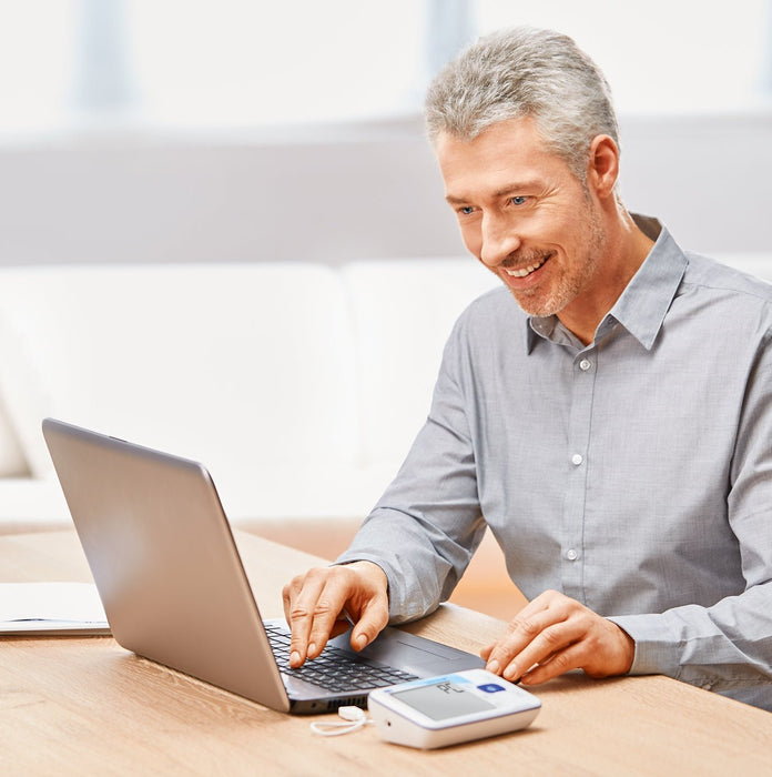 Veroval bovenarm bloeddrukmeter met universele manchet