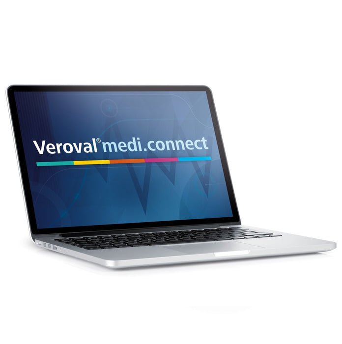 Veroval Duo Control - bovenarmbloeddrukmeter - maat L - 32-42cm - Bloeddruk correct meten, zelfs bij hartritmestoornissen.