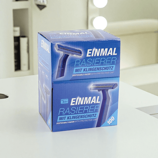 Wegwerp Scheermesjes – 100 stuks in Dispenser – Disposable en Hygiënisch