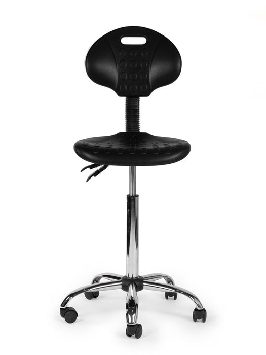 Werkstoel Zwart Hoog