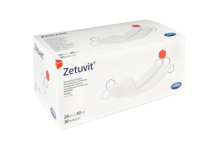 Unsteriler Zetuvit-Absorptionsverband