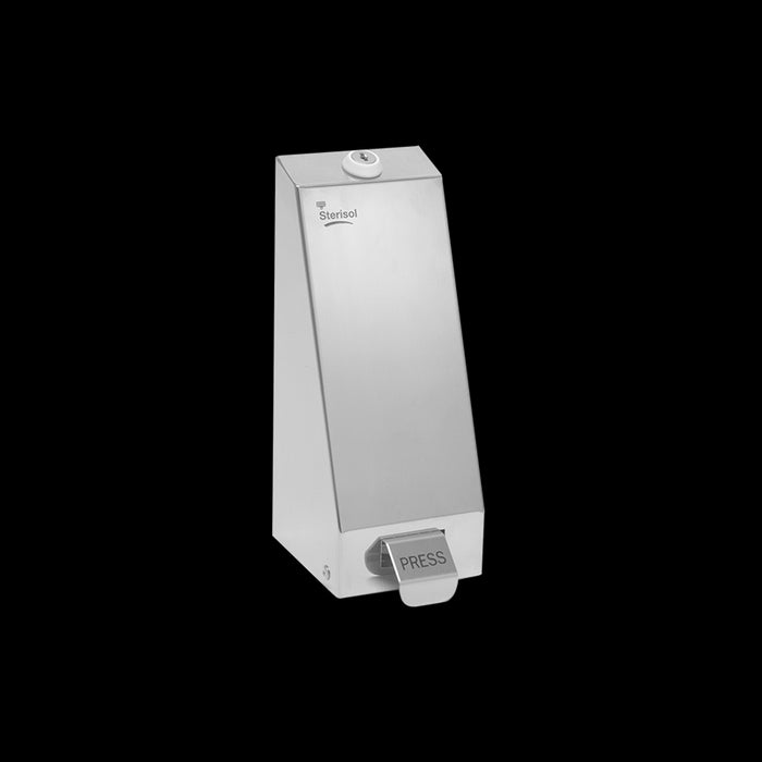 Sterisol Dispenser Stainless Steel, 0.7L