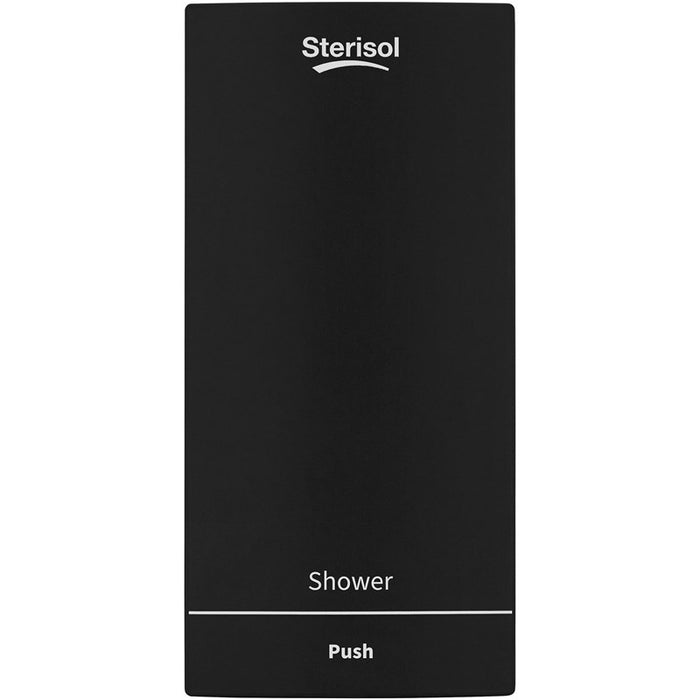 Sterisol Ecoline Dispenser Black Shower, Slim design