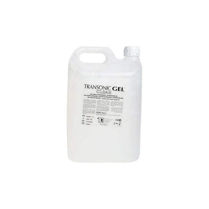 Transonic Ultrasound Gel Clear, 5000ml, Harde Container