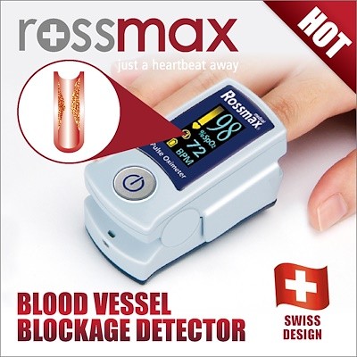 Bluetooth APG vinger pulsoximeter Rossmax SB210
