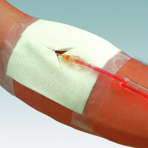 Hartmann Medicomp drain non-woven kompres met Y-split