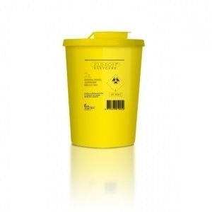Klinion Easy Care Naaldcontainer 0.5 Liter. Compacte en veilige oplossing voor medisch afval.