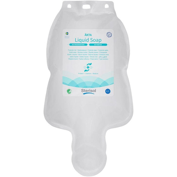 Sterisol ÄKTA Vloeibare Zeep - 0,7L - Ongeparfumeerd - Hypoallergeen