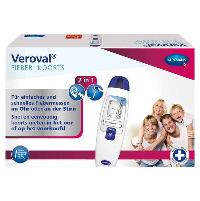 Veroval DS22, 2 in1 Infrarood Koortsthermometer
